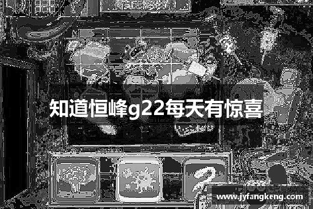 知道恒峰g22每天有惊喜